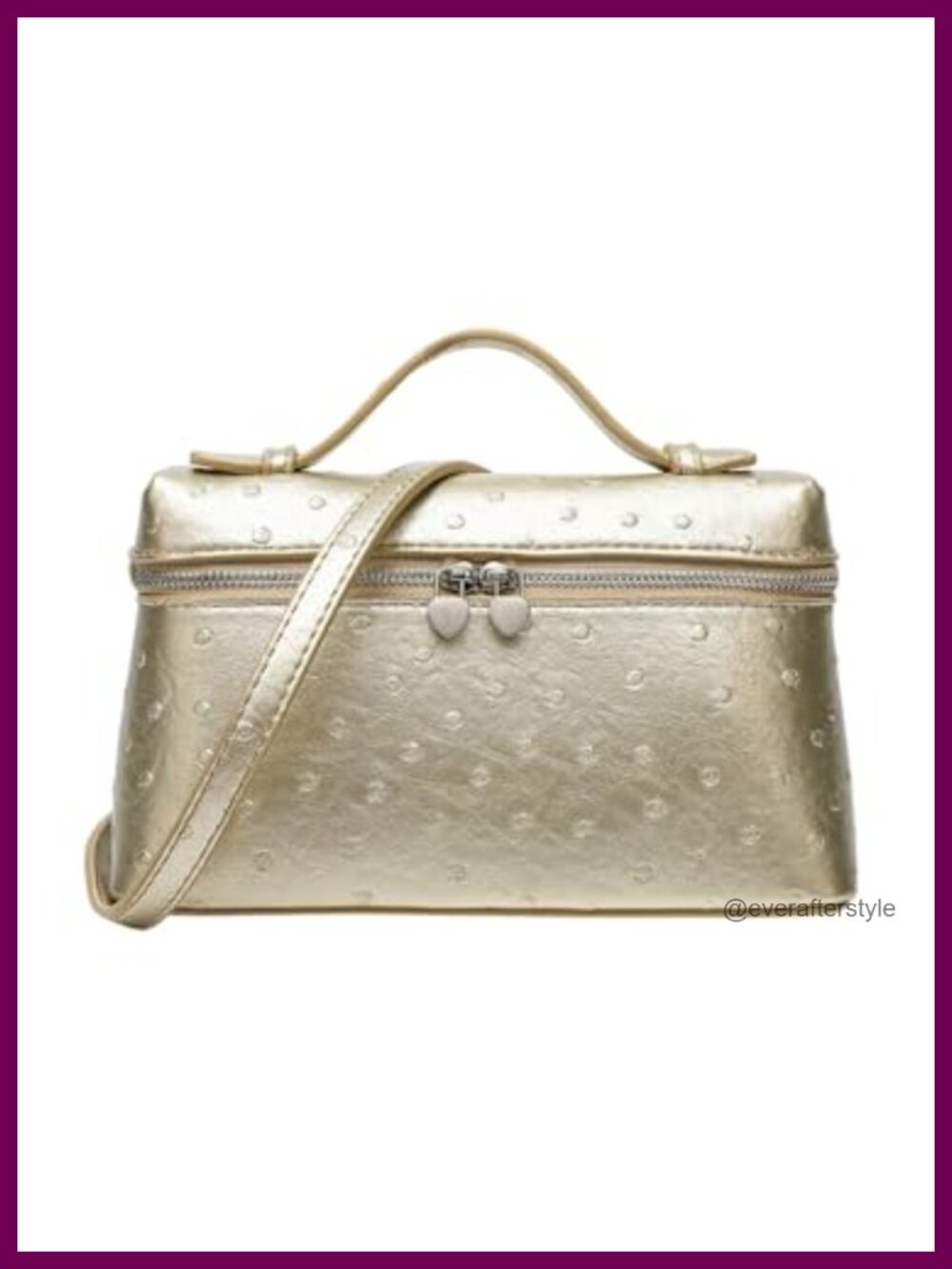 GORGLITTER Womens Sparkly Metallic Clutch Purses Textured Top Handle Evening